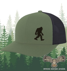 Bigfoot trucker hat