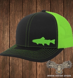 Trout fluorescent hat