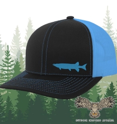 Muskie fluorescent hat