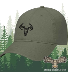 Deer Skull dad hat