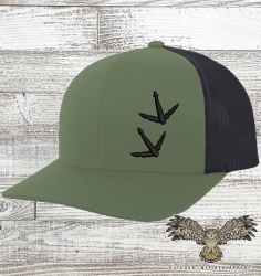 Turkey Tracks trucker hat